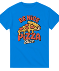 Pop art inspirerat tryck av en pepperoni pizza med ost