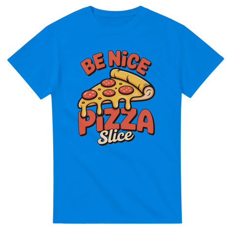 Pop art inspirerat tryck av en pepperoni pizza med ost