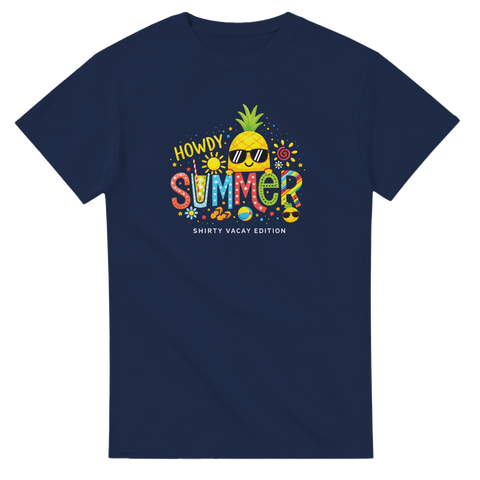 Sommar t-shirt med tryck