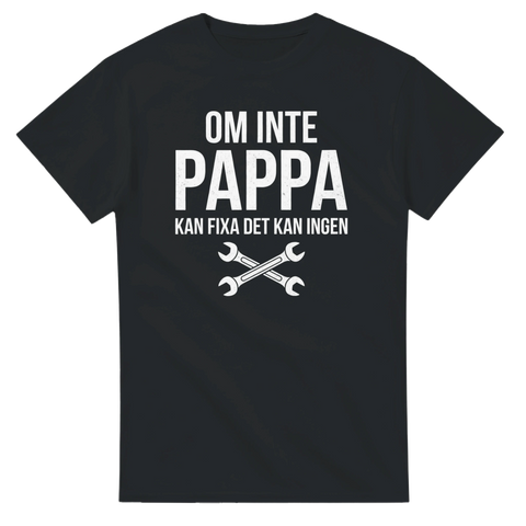 Stilren typografi och skiftnycklar i en hyllning till pappa – grafisk t-shirt illustration