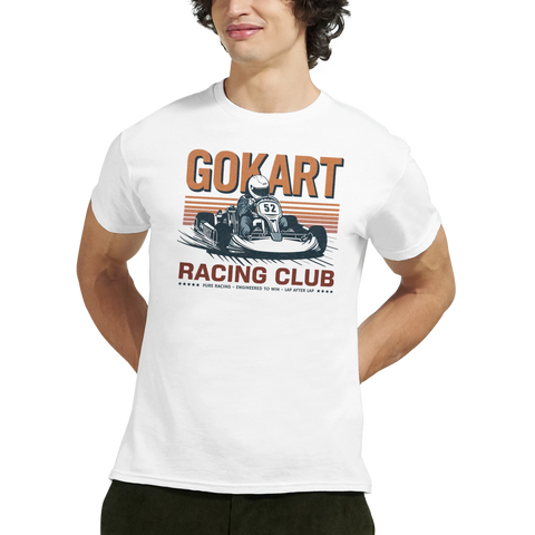 Gokart T-shirt med racing club tema