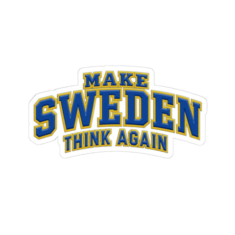 Sticker - Make Sweden Think Again