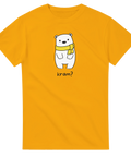 Charmig isbjörnsillustration i lekfull stil – t-shirt med djurtryck