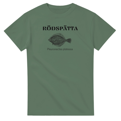 T-shirt Original - Rödspätta – t-shirt med unikt designtryck