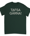 T-shirt med texten Tafsa gärna!