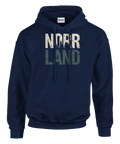 Norrland tröja herr retro design skandinavisk natur hoodie