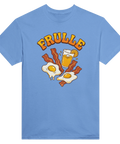 Vintage diner-inspirerat tryck av en klassisk frukost – t-shirt med attityd