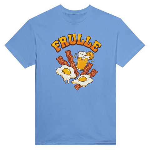 Vintage diner-inspirerat tryck av en klassisk frukost – t-shirt med attityd