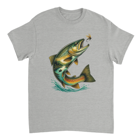 T-shirt med motivet Hooked on Nature