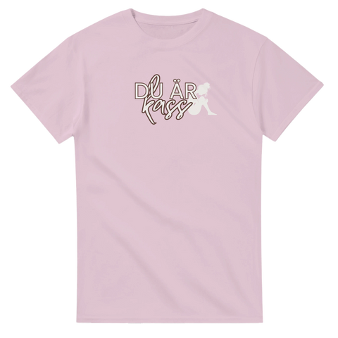 Rolig t-shirt med texten du är kass