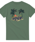 T-shirt Original - Car & Palm – t-shirt med unikt designtryck