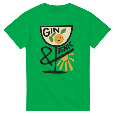 T-shirt Original – Gin & Tonic – t-shirt med unikt designtryck
