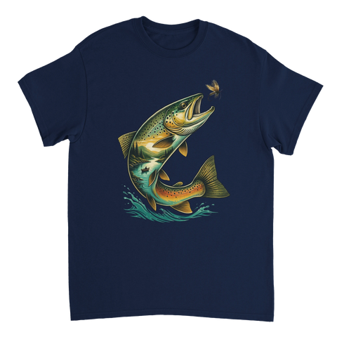 T-shirt med motivet Hooked on Nature