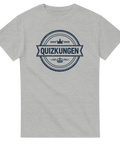 T-shirt Quizkungen retro logga grå