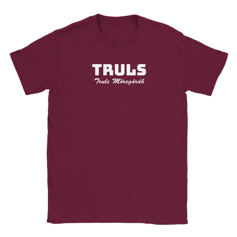 Bordtennis t-shirt med TRULS – minimalistisk dark edition pingis