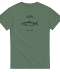 Lax t-shirt – fisketryck för sportfiskare
