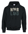 Norrland hoodie herr vintage skogsmotiv Sverige tröja