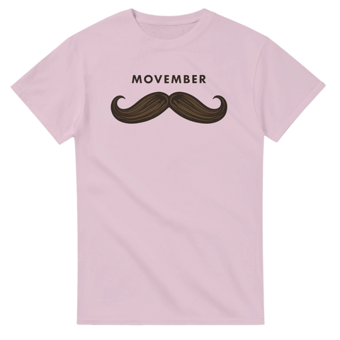 Stilren illustration av en mustasch för Movember – humoristisk t-shirt
