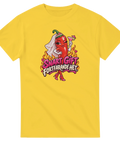 T-shirt med en chili i brudslöja och texten Snart gift, fortfarande het