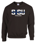 Suomi sweatshirt med Sisu Finland-tryck – stilren tröja