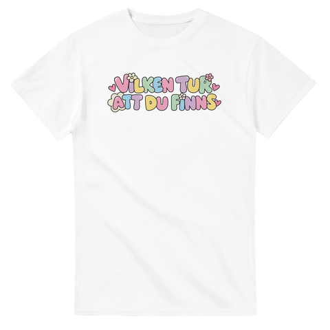 T-shirt med Vilken tur att du finns – produktbild 2 från Shirty
