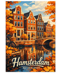 Poster med texten "Hamsterdam" i retrostil