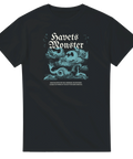 Monster t-shirt med kraken och havsmonster-motiv