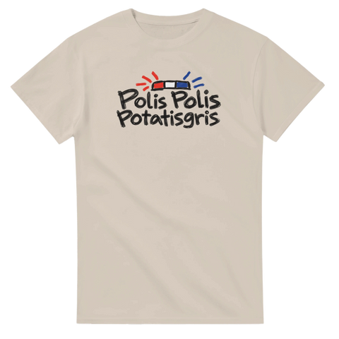 T-shirt med Polis polis potatisgris – produktbild 3 från Shirty