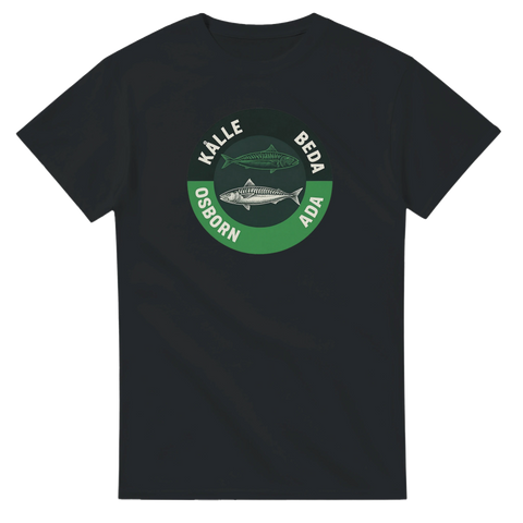 T-shirt Original - Kålle Beda Osborn Ada (mörk) – t-shirt med unikt designtryck