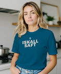 Iskall saft med isbitar och sugrör t-shirt