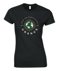 T-shirt med rymdinspirerat miljömotto och humoristiskt ordspel