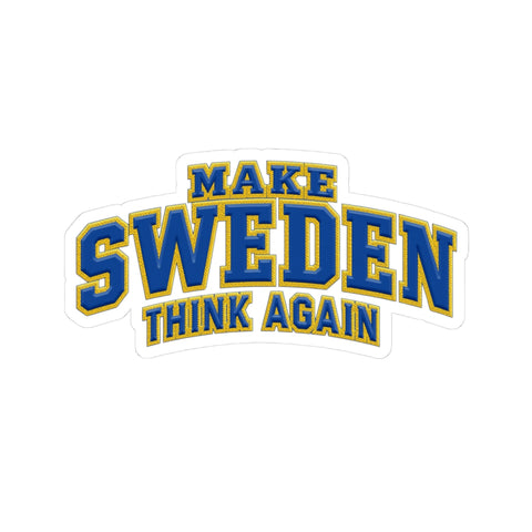Sticker - Make Sweden Think Again
