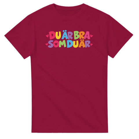 T-shirt med Du är bra som du är – produktbild 4 från Shirty
