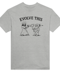 Underground-inspirerad illustration av en historisk debatt – rolig t-shirt