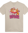 T-shirt med en katt i ett cocktailglas och texten Ikväll blir det ligga