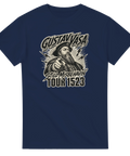 Retro tour-design med texten Still Misbehavin 1523 – rolig t-shirt