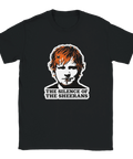 Humor t-shirt med filmreferens och Ed Sheeran och stiliserat porträtt av Ed Sheeran