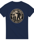 Streetwear-inspirerad design med politiskt statement mot SD – grafisk t-shirt