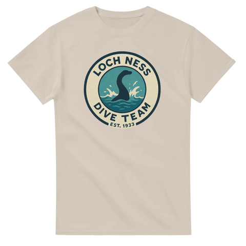 T-shirt Original – Loch Ness Dive Team – t-shirt med unikt designtryck