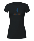 T-shirt för kvinnor med text I’m sexy and I know it