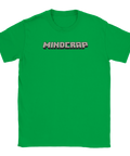 Grön t-shirt med humoristiskt motiv för gamers med mental overload
