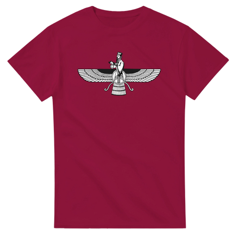 Farvahar symbol zoroastrism persisk religion t-shirt