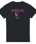 Svart t-shirt med texten Kukbolaget och grafiskt motiv