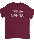 T-shirt med texten Tafsa gärna!