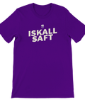 Iskall saft-design på vit premium t-shirt herr