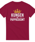 Humoristisk design med guldgul krona för familjens största ordvitsare