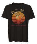 Vintage drinkmotiv med texten Tequila Orange Grenadine – t-shirt med tryck