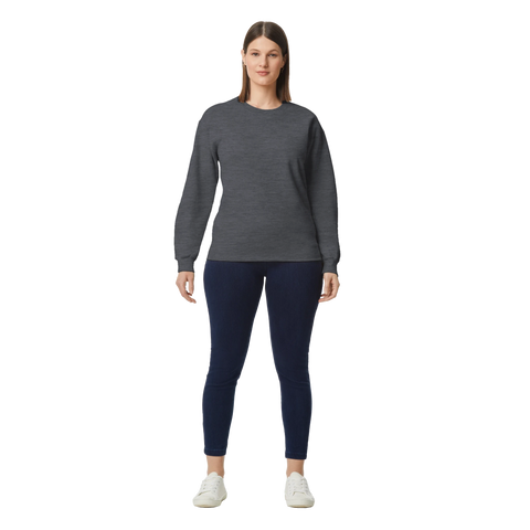 Vit hummer-illustration och text "hummer" på mörkgrå sweatshirt.