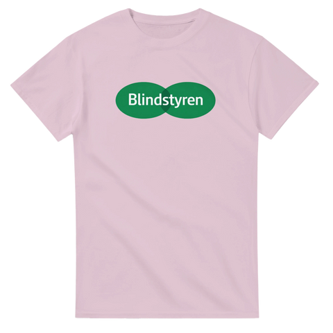 Kaxig parodi-illustration för den med humoristisk attityd – ljusrosa t-shirt