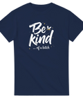 Sarkastiskt motiv med bi och texten Be Kind of a Bitch – marinblå t-shirt